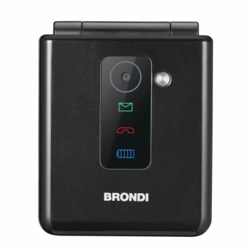 Brondi Flipper 6,1 cm (2.4") Nero Telefono cellulare basico