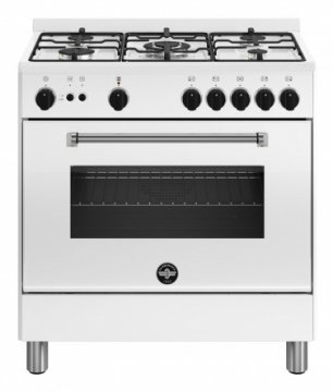 Bertazzoni La Germania Americana AMN855GBV/24 cucina Gas Bianco A