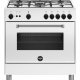 Bertazzoni La Germania Americana AMN855GBV/24 cucina Gas Bianco A 2