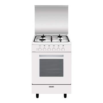 Glem Gas A554MX6 cucina Elettrico Bianco A