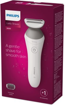 Philips Lady Shaver Series 6000 BRL126/00 Rasoio senza filo per utilizzo Wet & Dry