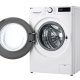 LG D2R3S08NSWW Lavasciuga slim 8/5kg AI DD, Classe E, 1200 giri, AI Wash, Vapore 13