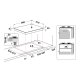 Hotpoint Piano cottura a gas PCN 640 T (AV) R /HA 6