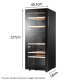 Haier Wine Bank 50 Serie 5 HWS79GDG Cantinetta vino con compressore Libera installazione Nero 79 bottiglia/bottiglie 22