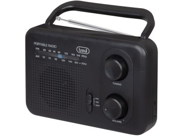 Trevi 0RA7F6400 radio Portatile Analogico Nero