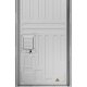 Haier HCR3818ENMD frigorifero side-by-side Libera installazione 467 L E Grigio 9