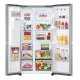 LG GSLC40PYPE Frigo Syde-by-Side, Classe E, 638L, Porte piatte, Dispenser con allaccio, Linear Cooling, Prime Silver 3