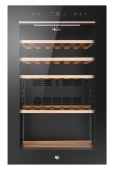 Haier Wine Bank 50 Serie 5 HWS49GA Cantinetta vino con compressore Libera installazione Nero 49 bottiglia/bottiglie