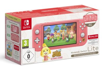 Nintendo Switch Lite ed. speciale ACNH+NSO 12m