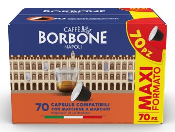 Caffè Borbone REBNERADECISA70P capsula e cialda da caffè Capsule caffè 70 pz