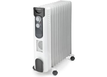 Olimpia Splendid CaldoRad 9 Interno Grigio, Bianco 2000 W Riscaldatore ambiente elettrico a olio