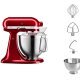 KitchenAid ARTISAN 5KSM185PS robot da cucina 300 W 4,8 L Rosso 3