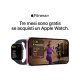 Apple Watch Series 10 Serie 10 GPS 42mm Cassa in Alluminio Color Argento con Denim Sport Band - S/M 11