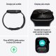 Apple Watch Series 10 Serie 10 GPS 42mm Cassa in Alluminio Color Argento con Denim Sport Band - S/M 4