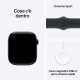 Apple Watch Series 10 Serie 10 GPS 46mm Cassa in Alluminio color Jet Black con Nero Sport Band - S/M 10