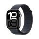 Apple Watch Series 10 Serie 10 GPS 46mm Cassa in Alluminio color Jet Black con Sport Loop 2