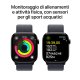 Apple Watch Series 10 Serie 10 GPS 46mm Cassa in Alluminio color Jet Black con Sport Loop 5