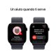 Apple Watch Series 10 Serie 10 GPS 46mm Cassa in Alluminio color Jet Black con Sport Loop 7