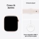 Apple Watch Series 10 Serie 10 GPS 46mm Cassa in Alluminio color Oro Rosa con Light Blush Sport Band - M/L 10