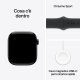 Apple Watch Series 10 Serie 10 GPS 42mm Cassa in Alluminio color Jet Black con Nero Sport Band - S/M 10