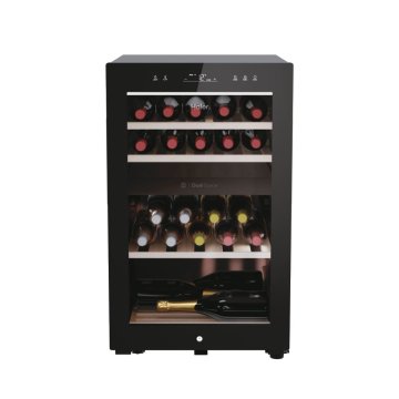 Haier Wine Bank 50 Serie 7 HWS42GDAU1 Cantinetta vino con compressore Libera installazione Nero 42 bottiglia/bottiglie