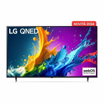 LG QNED 86'' Serie QNED80 86QNED80T6A, TV 4K, 3 HDMI, SMART TV 2024