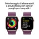 Apple Watch Series 10 Serie 10 GPS 42mm Cassa in Alluminio color Oro Rosa con Oro rosa Sport Loop 5