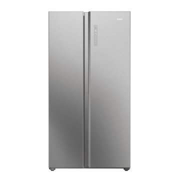 Haier HSW79F18ANMM frigorifero side-by-side Incasso/libero 611 L A Platino, Acciaio inox