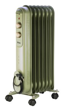 Ardes AR4R07VIN stufetta elettrica Interno Verde 1500 W Riscaldatore ambiente elettrico a olio