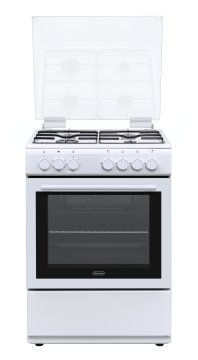 De’Longhi DL664EW cucina Elettrico Gas Bianco