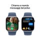 Apple Watch Series 10 Serie 10 GPS 42mm Cassa in Alluminio Color Argento con Denim Sport Band - M/L 8