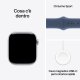 Apple Watch Series 10 Serie 10 GPS 42mm Cassa in Alluminio Color Argento con Denim Sport Band - M/L 10