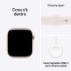 Apple Watch Series 10 Serie 10 GPS 42mm Cassa in Alluminio color Oro Rosa con Light Blush Sport Band - M/L 10