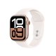 Apple Watch Series 10 Serie 10 GPS 42mm Cassa in Alluminio color Oro Rosa con Light Blush Sport Band - S/M 2