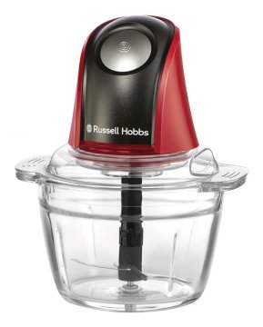 Russell Hobbs 27130-56 tritaverdure elettrico 0,5 L 200 W Nero, Rosso, Trasparente