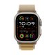 Apple Watch Ultra 2 GPS + Cellular 49mm Cassa in Titanio con Tan Alpine Loop - Medium 3