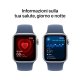 Apple Watch SE GPS 40mm Cassa in Alluminio Color Argento con Denim Sport Band - S/M 6