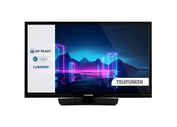 Telefunken TE24555S27YXD TV 61 cm (24") HD Nero 220 cd/m²