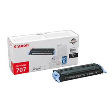 Canon 707 Nero Toner Cartridge cartuccia toner 1 pz Originale Nero