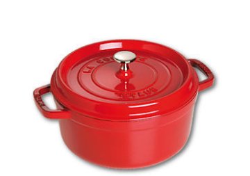 STAUB Cocotte CHE 24cm colore  ciliegia