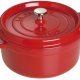 STAUB  Cocotte CHE 26cm  colore  ciliegia 5.5lt. 2