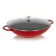 STAUB   Wok CHE color ciliegia  30cm 2