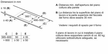 Bosch Serie 6 PIX631HC1E Piano cottura a induzione 60 cm Nero, senza profili