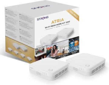 Strong WI-FI MESH HOME KIT 1200 sistema Wi-Fi Mesh Dual-band (2.4 GHz/5 GHz) Wi-Fi 5 (802.11ac) Bianco 3 Interno