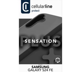 CUSTODIA SENSATION+ GALAXY S24 FE NERO