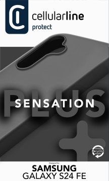 CUSTODIA SENSATION+ GALAXY S24 FE NERO