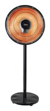 Bimar Sole Mio Interno Nero 1000 W Riscaldatore ambiente elettrico con ventilatore