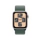 WATCH SE GPS 40MM STARLIGHT ALUMINIUM CASE WITH LAKE GREEN SPORT LOOP 3