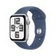 WATCH SE GPS 44MM SILVER ALUMINIUM CASE WITH DENIM SPORT BAND - M/L 2