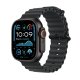 Apple Watch Ultra 2 GPS + Cellular 49mm Cassa Titanio Nero con Nero Ocean Band 2